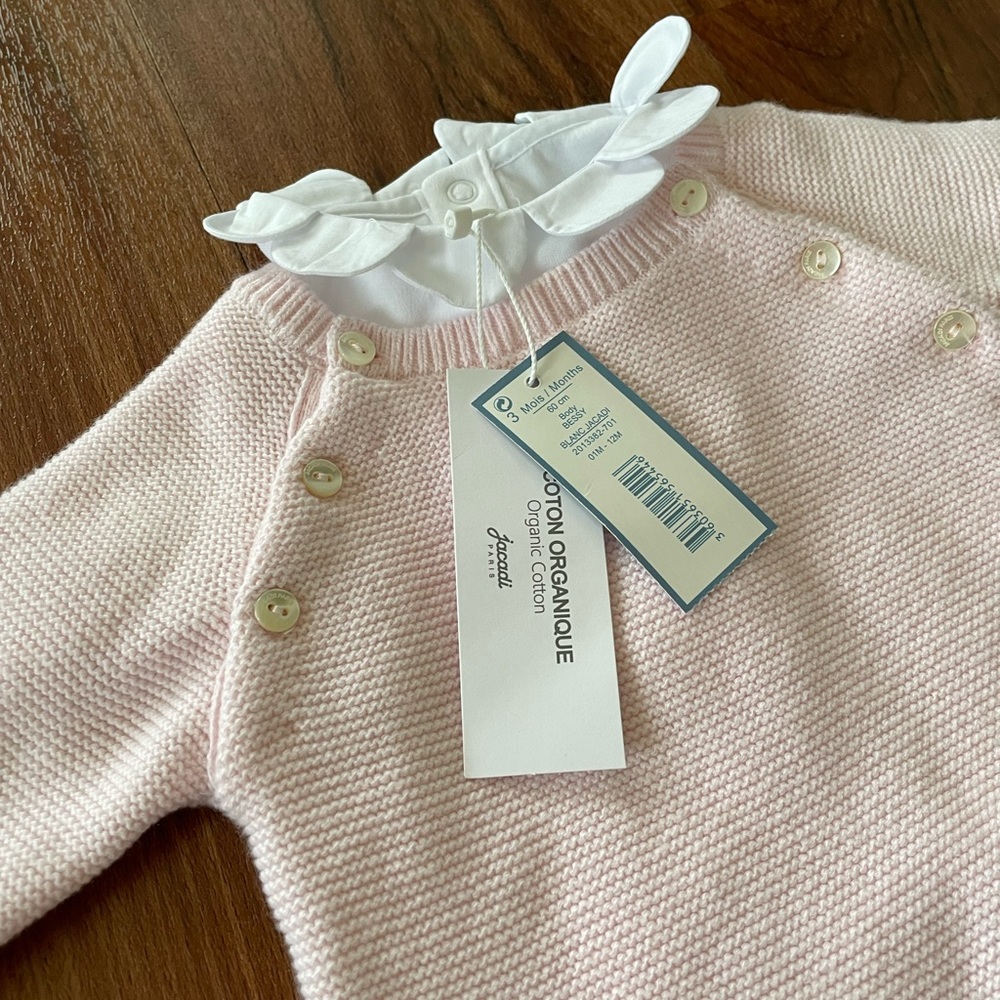 Jacadi Knit Onsie